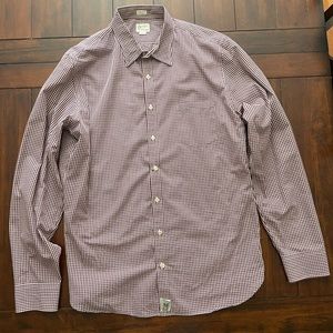 J Crew plaid button down shirt
